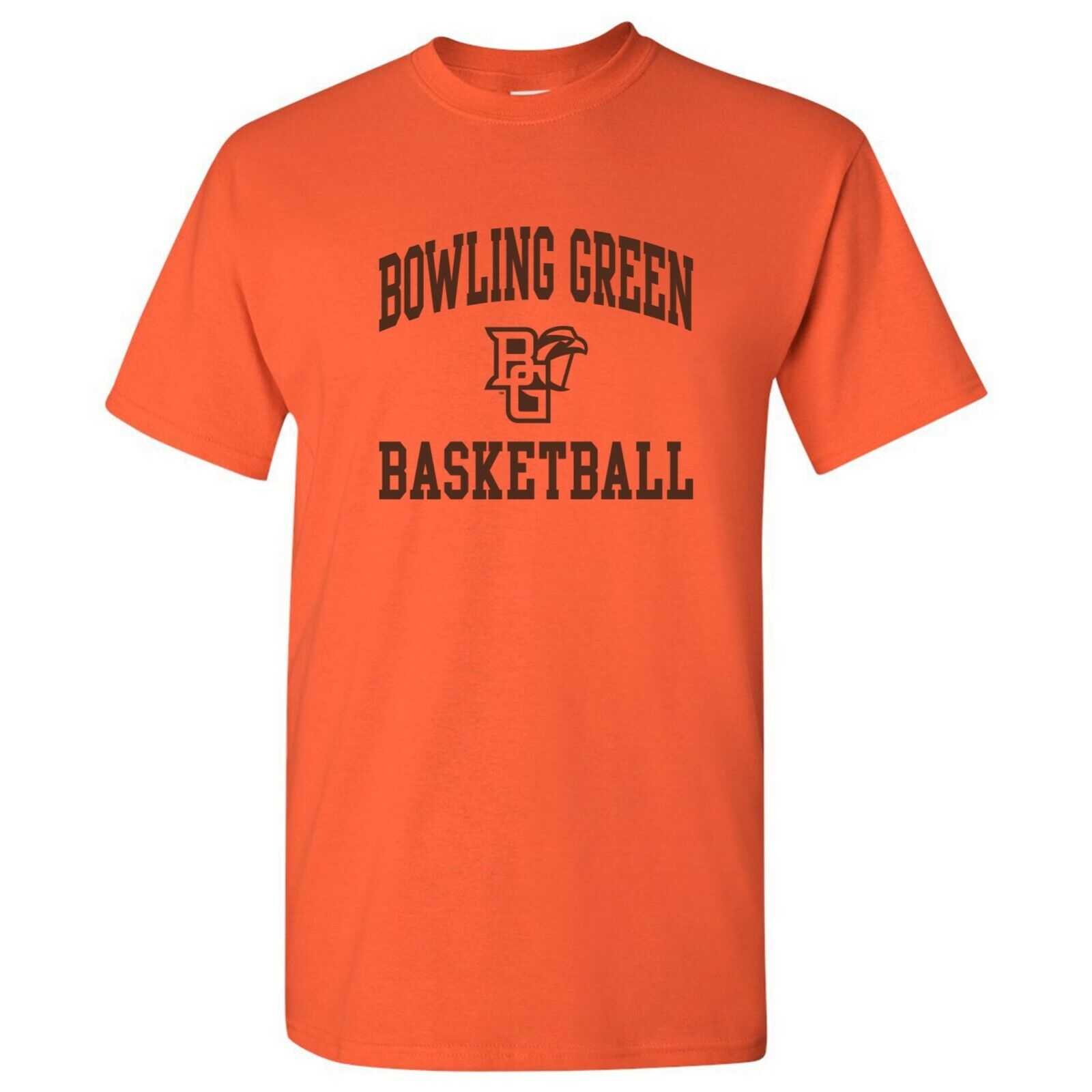 BGSU Arch Logo Basketball Shirt Sweatshirt Pullover Hoodie Reprinted Full Color Full Size