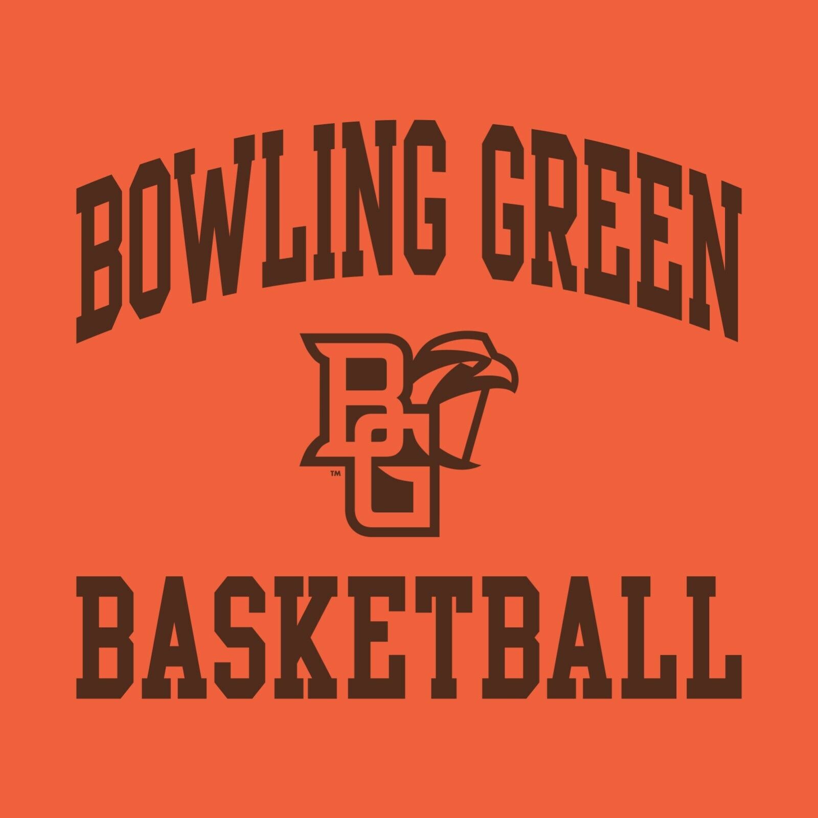 BGSU Arch Logo Basketball Shirt Sweatshirt Pullover Hoodie Reprinted Full Color Full Size