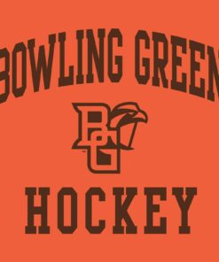 BGSU Falcons Arch Logo Shirt Sweatshirt Pullover Hoodie Reprinted Full Color Full Size