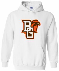 BGSU Falcons Primary Logo Shirt Sweatshirt Pullover Hoodie Reprinted Full Color Full Size