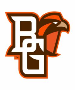 BGSU Falcons Primary Logo Shirt Sweatshirt Pullover Hoodie Reprinted Full Color Full Size