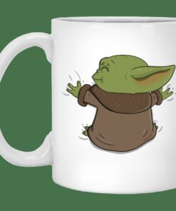 Baby Yoda Hug Mug Gifts for Friends, Gifts for Valentine Day, Coulpe Gifts
