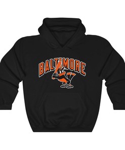 Baltimore Orioles Vintage 90's MLB Hoodie Sweatshirt Shirt Gifts for Fans