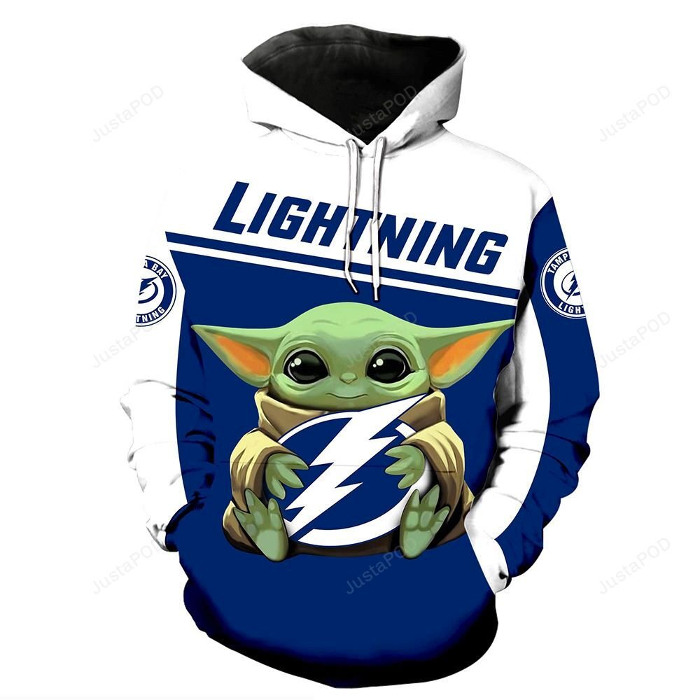 Baltimore Ravens & Baby Yoda 3D All Over Print Zip Up Hoodie Option