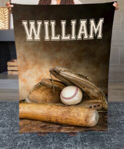 Baseball Blanket, Baseball Birthday, Baseball Gifts For Boys, Baseball Lover Gifts, Fathers Day Baseball