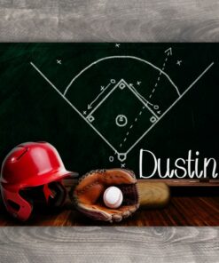 Baseball Blanket, Baseball Room Décor, Baseball Baby Gift, Custom Adult Blanket