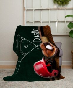 Baseball Blanket, Baseball Room Décor, Baseball Baby Gift, Custom Adult Blanket
