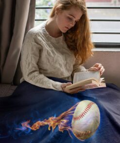 Baseball Blanket, Blanket Personalized, Baseball Dad Gift