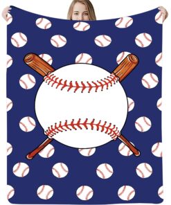 Baseball Blanket For Kids And Adults Gifts, Blanket For Couch Sofa Bedding Living Room