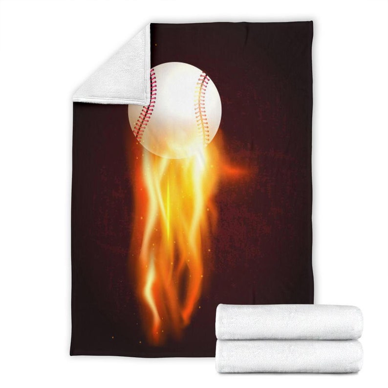 Baseball Fire Blanket, Gift Boys, Baby