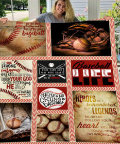 Baseball Flannel Bed Blanket For Bedroom Living Rooms Sofa Couch
