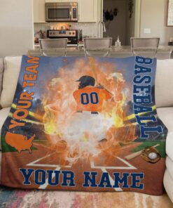 Baseball Gift Ideas, Personalized Baseball Blankets Gifts Boys