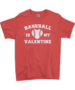 Baseball Is My Valentine - Kids' Youth Short Sleeve T-shirt
