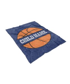 Basketball Player - Personalized Custom Fleece And Sherpa Blankets With Your Child'S Or Family Name