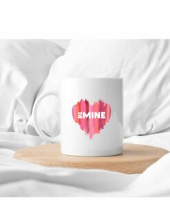 Be Mine Mug, Valentine Mug, Coffee Cup, White Glossy Mug, Girlfriend Gift