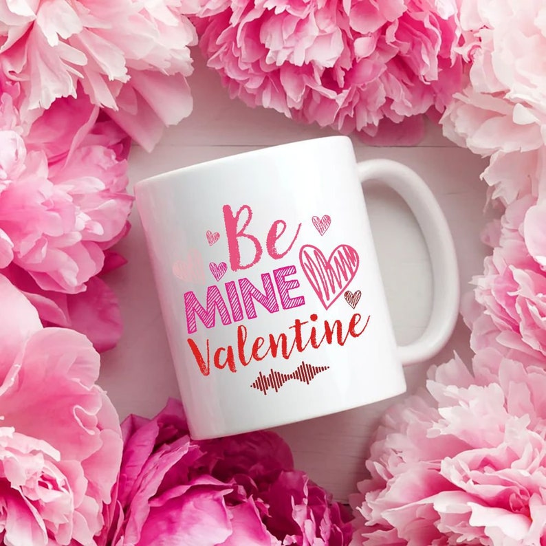 Be Mine Valentine Mug, Be Mine Gift, Valentines Day Mug, Valentines Day Gift, Love Cup, Matching Couple Gift For Valentine