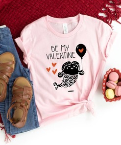 Be My Valentine Shirt, Funny Valentineshirt, Valentines Day Shirts For Mom, Valentines Day Gift, Girl Valentines Day, Girl Valentine Shirt