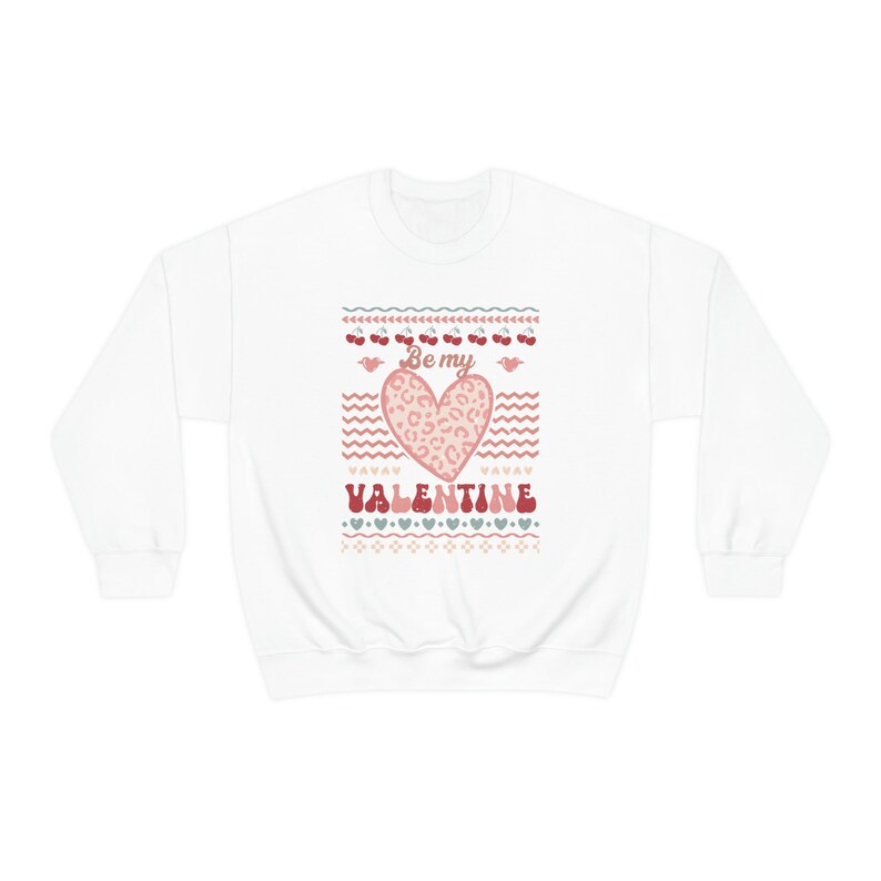 Be My Valentine Sweatshirt, Valentine Day Gift For Girlfriend, Valentine’s Day Shirt, Cute Valentine Shirt, Engagement Shirt, Valentine Gift - Image 3