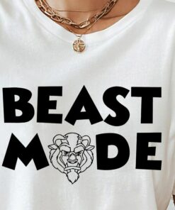 Beast Mode Beauty and the Beast Shirt, Disney World Shirt, Disney Beauty And The Beast Tshirt, Disney Shirt