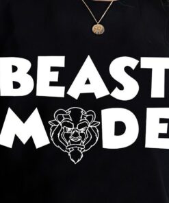 Beast Mode Beauty and the Beast Shirt, Disney World Shirt, Disney Beauty And The Beast Tshirt, Disney Shirt