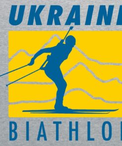 Biathlon Ukraine - Winter Competition Shirt Sweatshirt Pullover Hoodie Reprinted Full Color Full Size