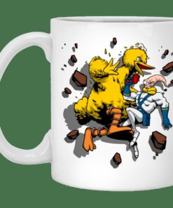 Big Bird and Worm Mug Gifts for Friends, Gifts for Valentine Day, Coulpe Gifts