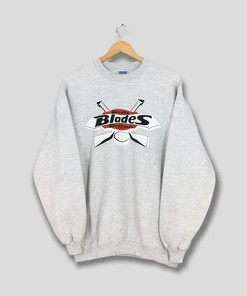 Blades Dells Delton Hockey NCAA T-Shirt Sweatshirt Pullover Hoodie Reprinted Full Color Full Size Gift For NCAA Fans