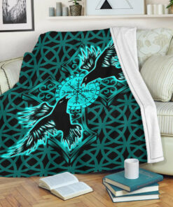 Blanket Sherpa Fleece Blanket Gifts for Viking Lovers