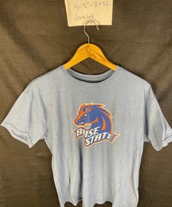 Boise State Broncos Retro Logo NCAA T-Shirt Sweatshirt Pullover Hoodie Reprinted Full Color Full Size Gift For NCAA Fans