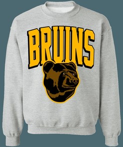 Boston Bruins POOH BEAR Retro NHL Crewneck Sweatshirt Hoodie Shirt Gifts for Fans