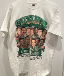 Boston Celtics Pride Tshirt Hoodie Crewneck Sweatshirt Reprinted Full Color Full Size Gifts for NBA Fans