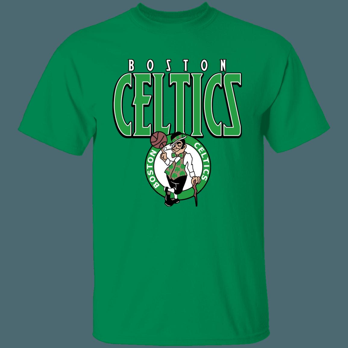 Boston Celtics Retro NBA T-Shirt Sweatshirt Hoodie Gifts for Fans - Image 4