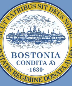 Boston Flag US City Hometown Pride Souvenir Basic Shirt Sweatshirt Pullover Hoodie Reprinted Full Color Full Size