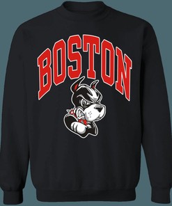 Boston University Terriers Vintage NCAA Crewneck Sweatshirt Hoodie Shirt Gifts for Fans