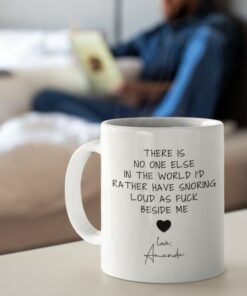 Boyfriend Gifts For Husband Valentines Day Gift For Him, Fiance Gift Mens Valentine Mug Bf Vday Anniversary Coffee Cup