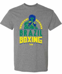 Brazil Boxing - Summer Games Event Sports Shirt Sweatshirt Pullover Hoodie Reprinted Full Color Full Size