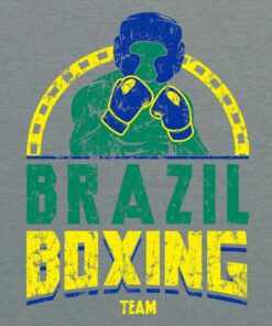 Brazil Boxing - Summer Games Event Sports Shirt Sweatshirt Pullover Hoodie Reprinted Full Color Full Size
