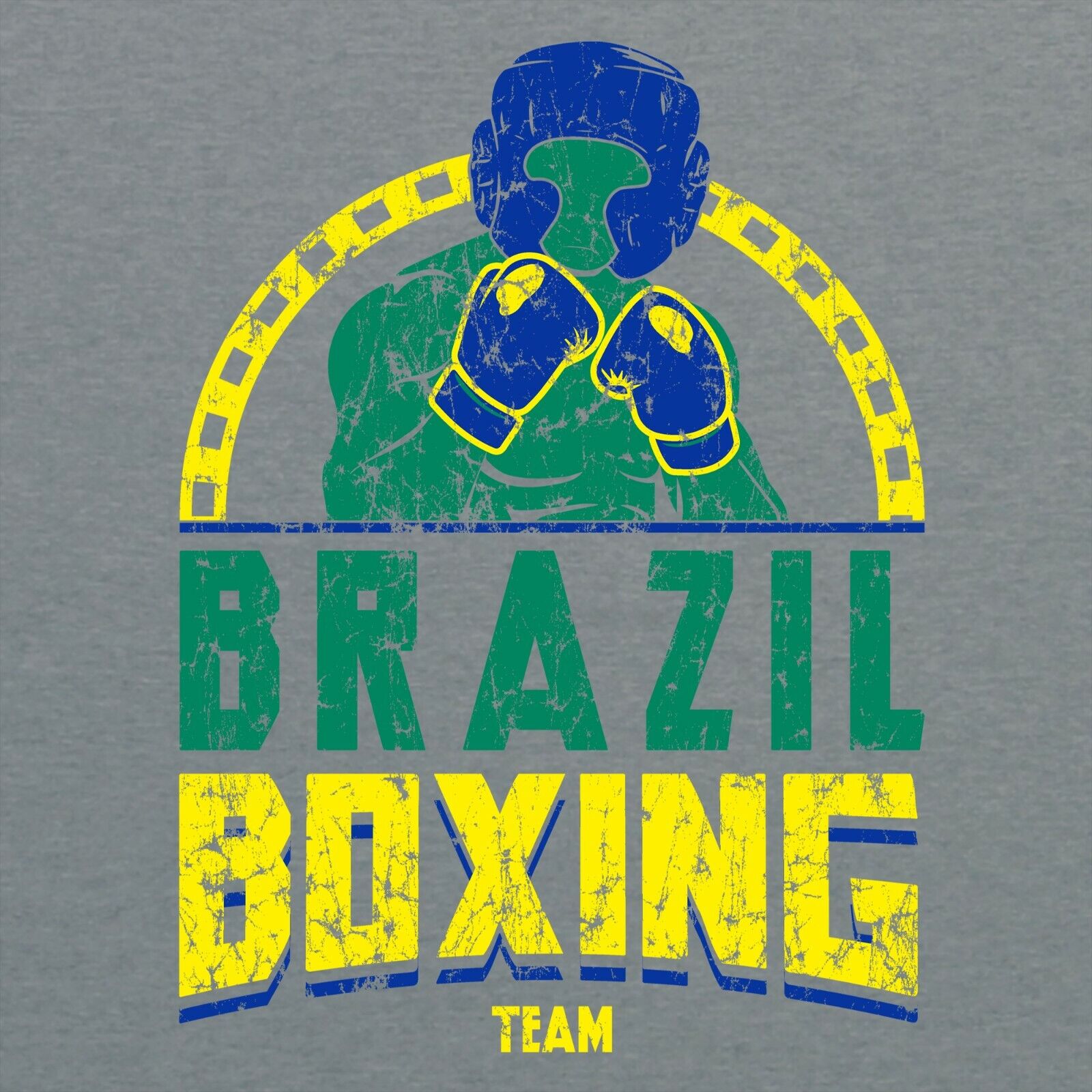 Brazil Boxing - Summer Games Event Sports Shirt Sweatshirt Pullover Hoodie Reprinted Full Color Full Size