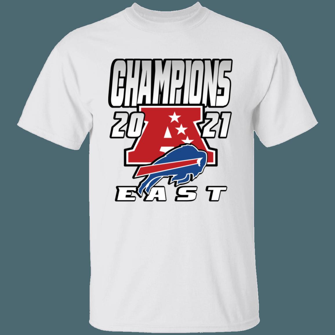 Buffalo Bills 2021 AFC East Division Champions Retro NFL T-Shirt Sweatshirt Hoodie Gifts for Fans