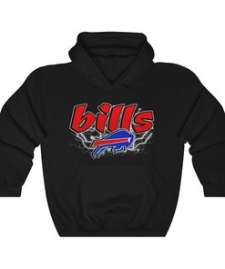 Buffalo Bills 90's Vintage NFL Hoodie Sweatshirt Shirt Gifts for Fans Sweatshirt