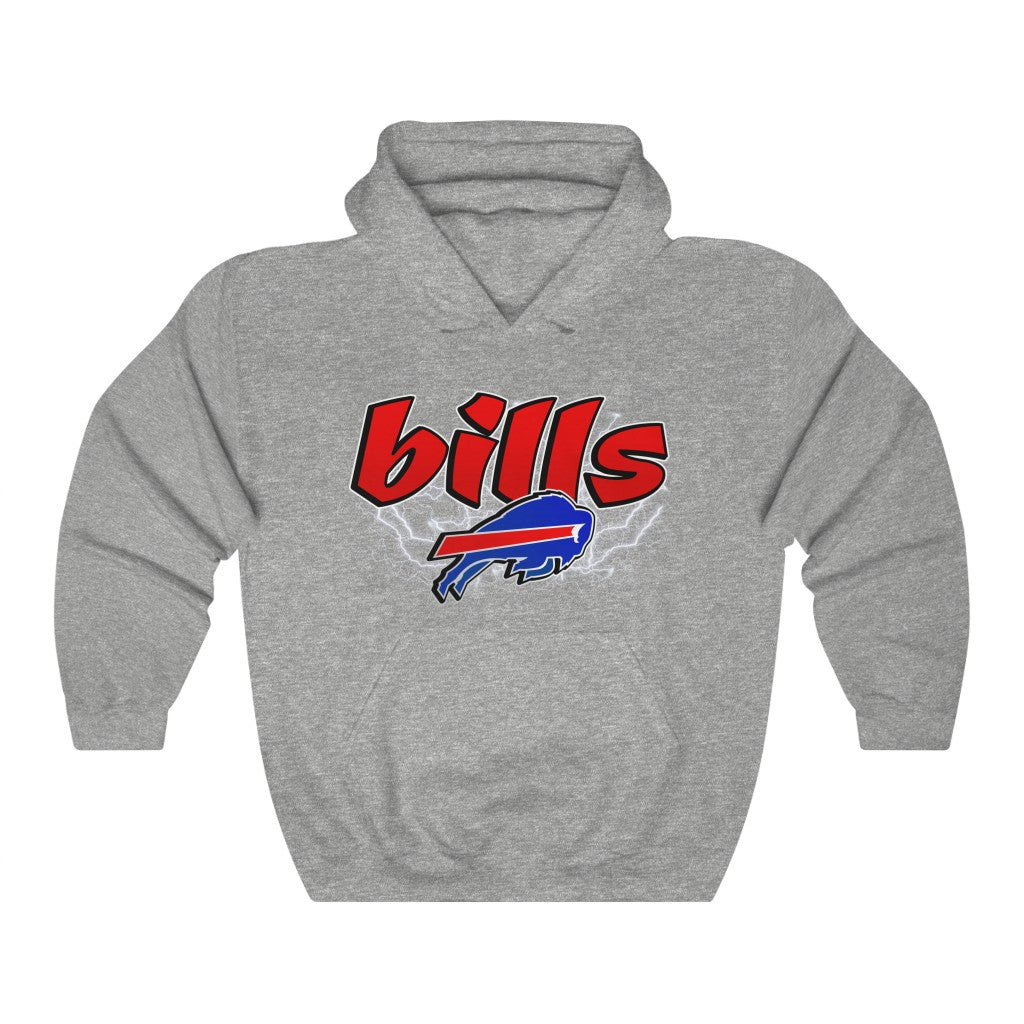 Buffalo Bills 90's Vintage NFL Hoodie Sweatshirt Shirt Gifts for Fans Sweatshirt - Image 3