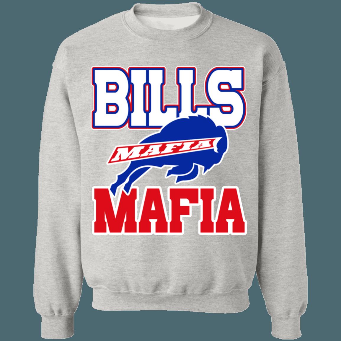 Buffalo Bills BILLS MAFIA Retro NFL Crewneck Sweatshirt Hoodie Shirt Gifts for Fans - Image 4