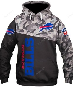 Buffalo Bills Nfl Military 3D All Over Printed Hoodie For Men And Women Pullover Sweatshirt