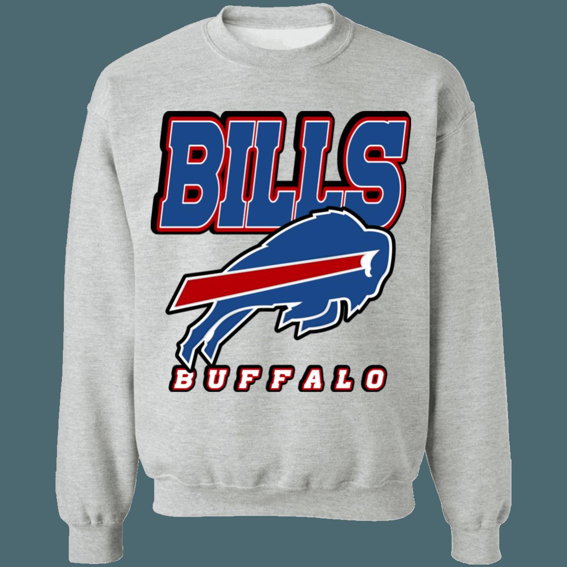 Buffalo Bills Retro NFL Crewneck Sweatshirt Hoodie Shirt Gifts for Fans