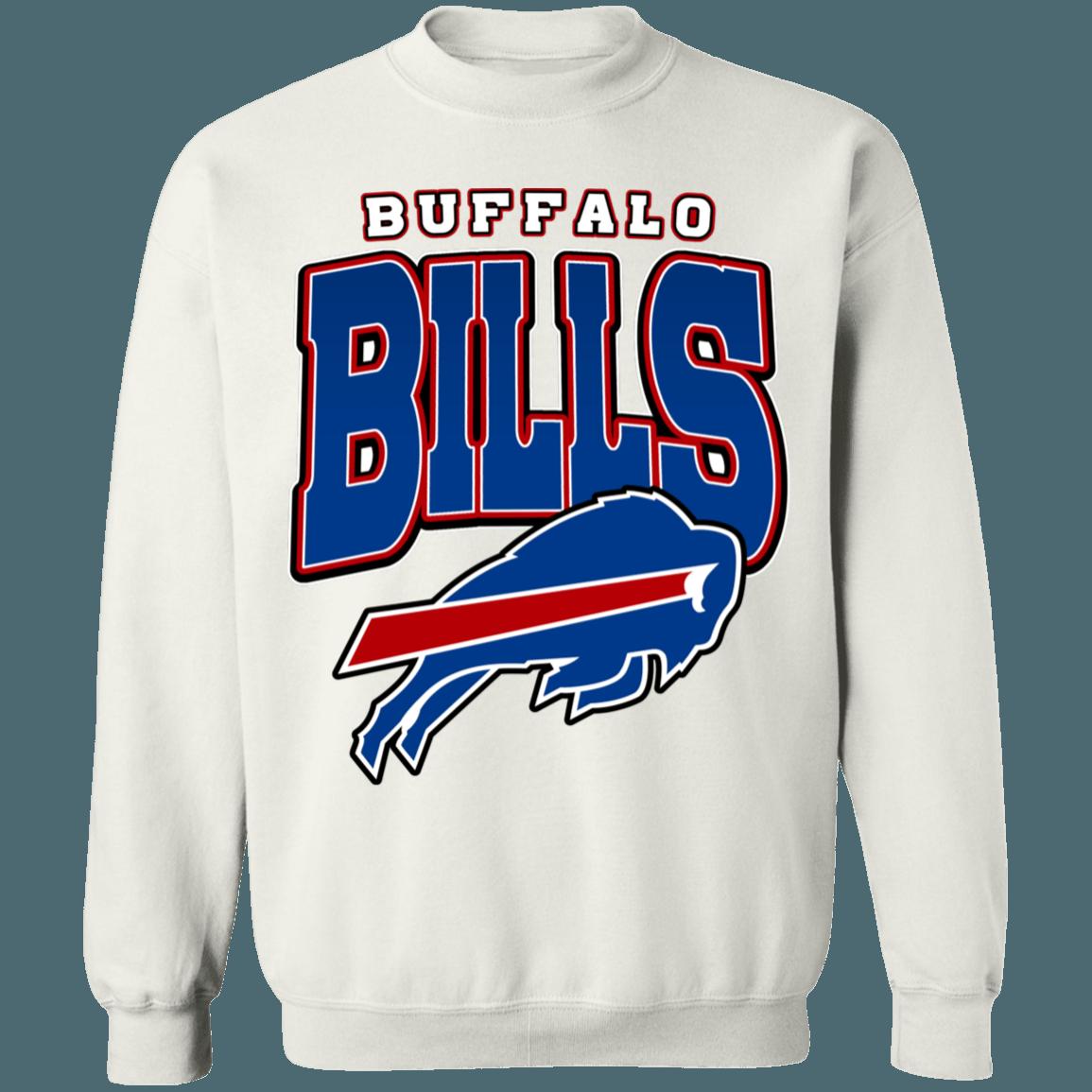 Buffalo Bills Vintage 90's NFL Crewneck Sweatshirt Hoodie Shirt Gifts for Fans
