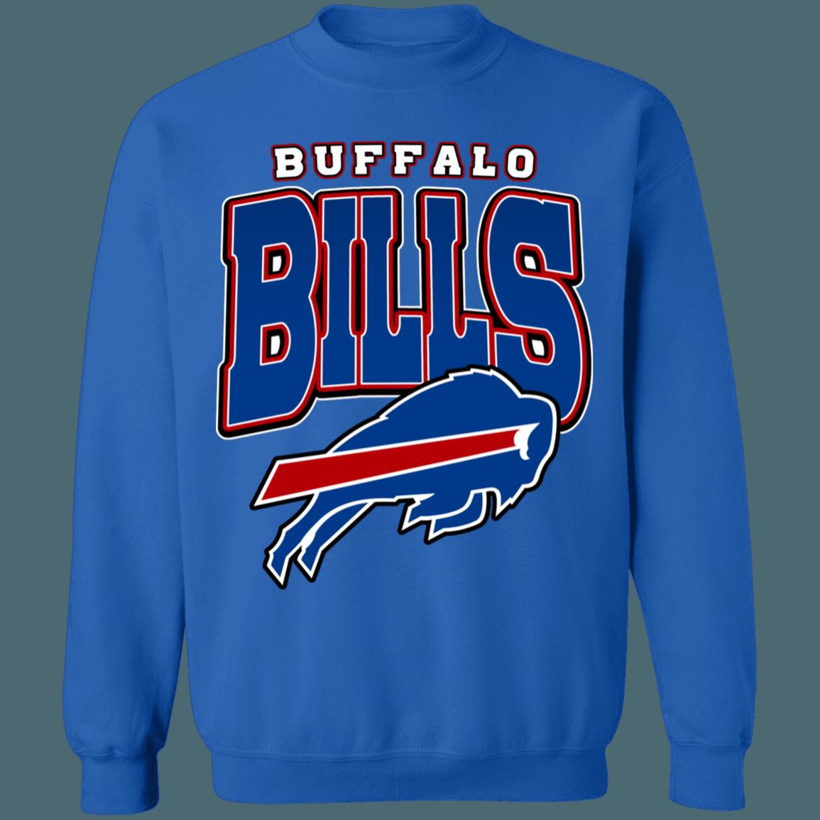 Buffalo Bills Vintage 90's NFL Crewneck Sweatshirt Hoodie Shirt Gifts for Fans - Image 4