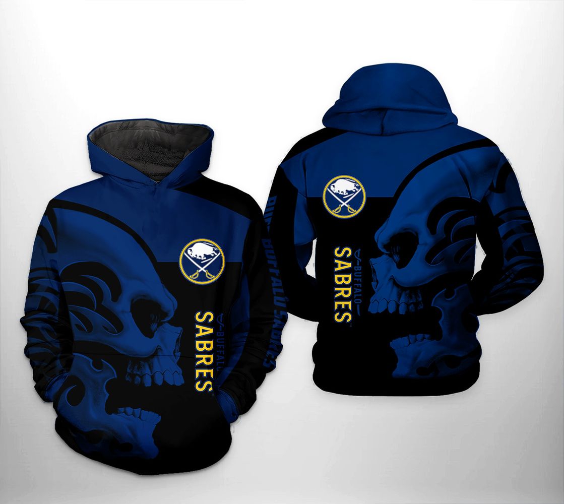 Buffalo Sabers 3D All Over Print Hoodie With Zip Up Option For Nhl Fans