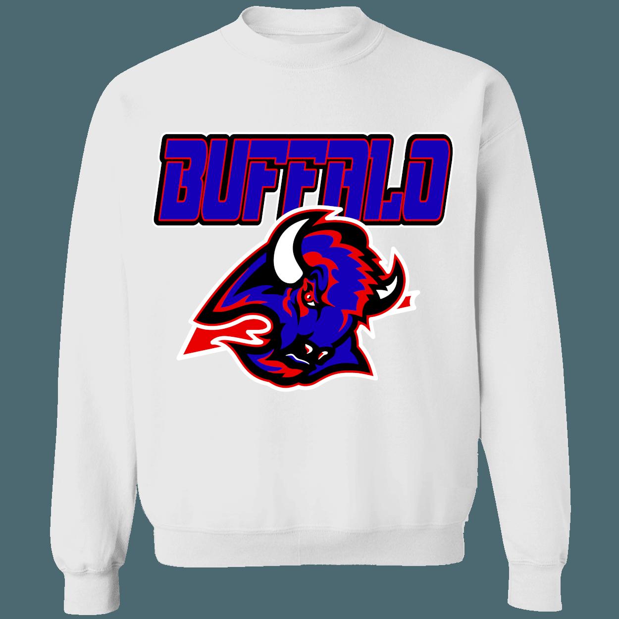 Buffalo Sabres Bills Retro NHL NFL Crewneck Sweatshirt Hoodie Shirt Gifts for Fans