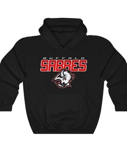 Buffalo Sabres Goat Head Vintage 90's NHL Heavyweight Hoodie Sweatshirt Shirt Gifts for Fans