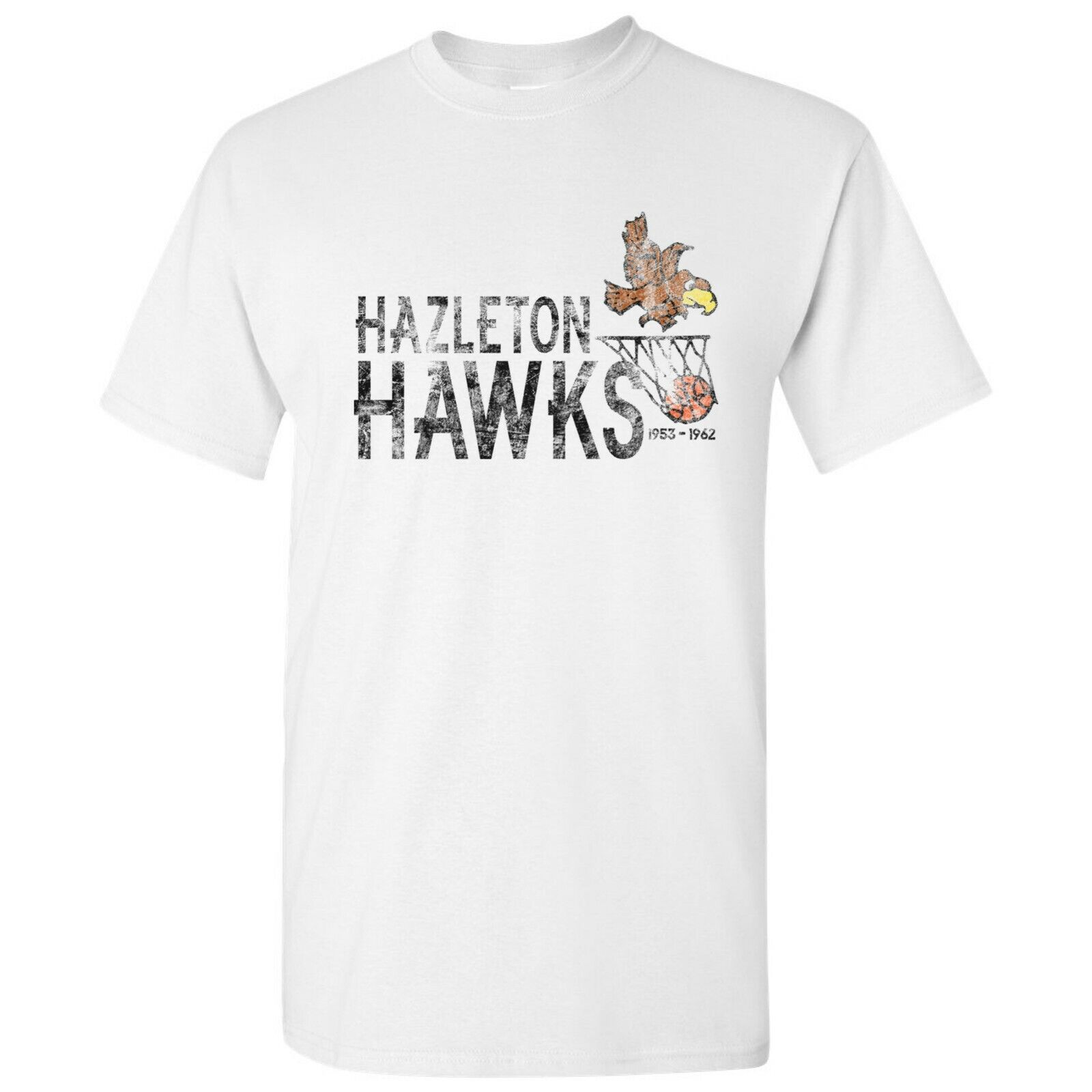 CBA Hazleton Hawks UGP Classics Basic Shirt Sweatshirt Pullover Hoodie Reprinted Full Color Full Size